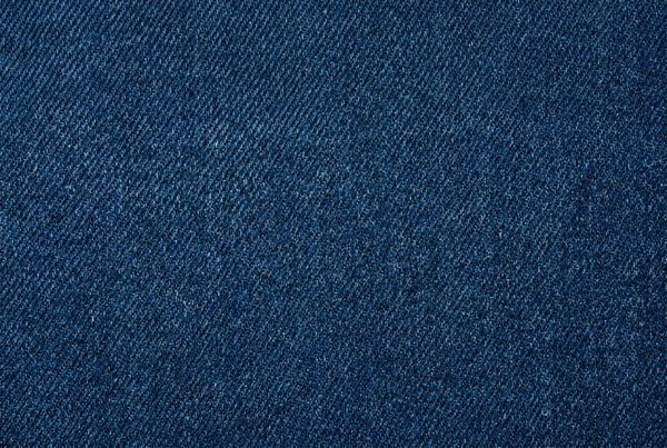 Representative indigo denim swatch